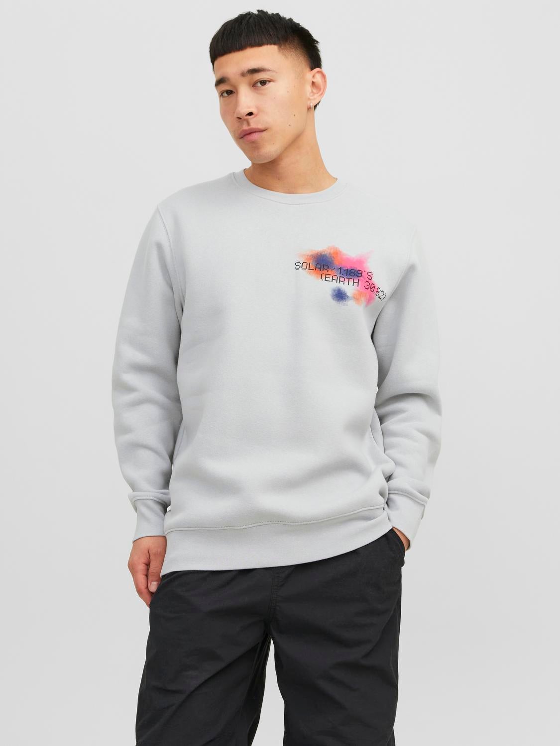 Gedruckt Sweatshirt