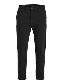 Jack & Jones Pantalones chinos Tapered Fit -Black - 12242188