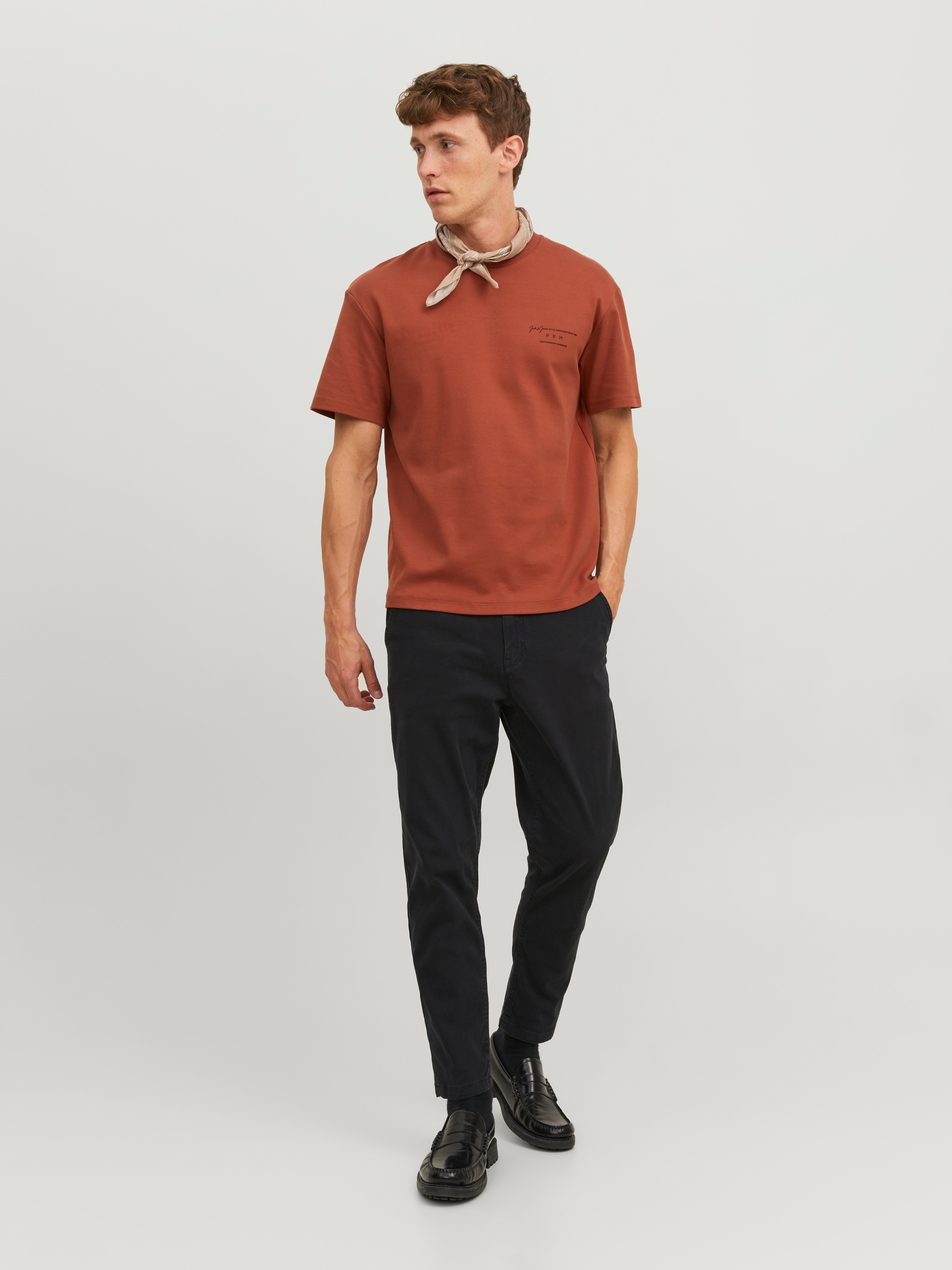 Jack & Jones Tapered Fit Spodnie chino -Black - 12242188