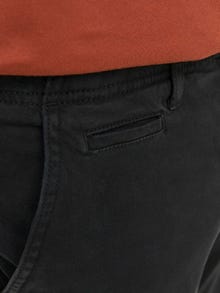 Jack & Jones Tapered Fit Plátěné kalhoty Chino -Black - 12242188