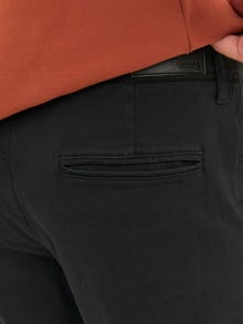 Jack & Jones Tapered Fit Plátěné kalhoty Chino -Black - 12242188