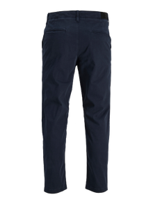 Jack & Jones Siaurėjantis kirpimas Chino kelnės -Navy Blazer - 12242188