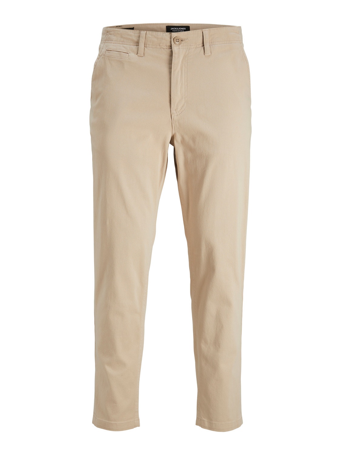 Tapered Fit Chino Trousers Beige Jack Jones tapered-fit-chino-trousers-beige-jack-jones