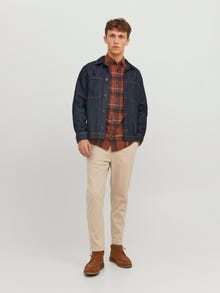 Jack & Jones Calças Chino Tapered Fit -Crockery - 12242188