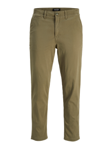 Jack & Jones Krój tapered Spodnie chino -Dusty Olive - 12242188