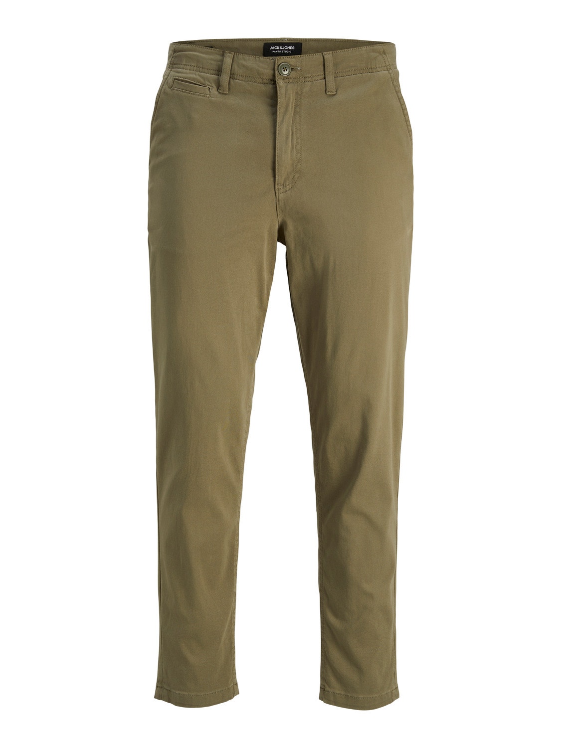 Jack & Jones Tapered Fit Chino Hose -Dusty Olive - 12242188