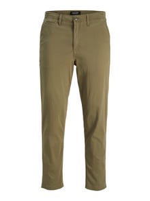 Jack & Jones Tapered Fit Spodnie chino -Dusty Olive - 12242188