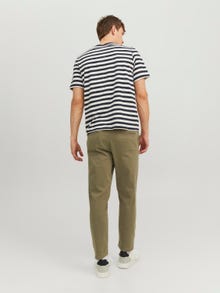 Jack & Jones Krój tapered Spodnie chino -Dusty Olive - 12242188