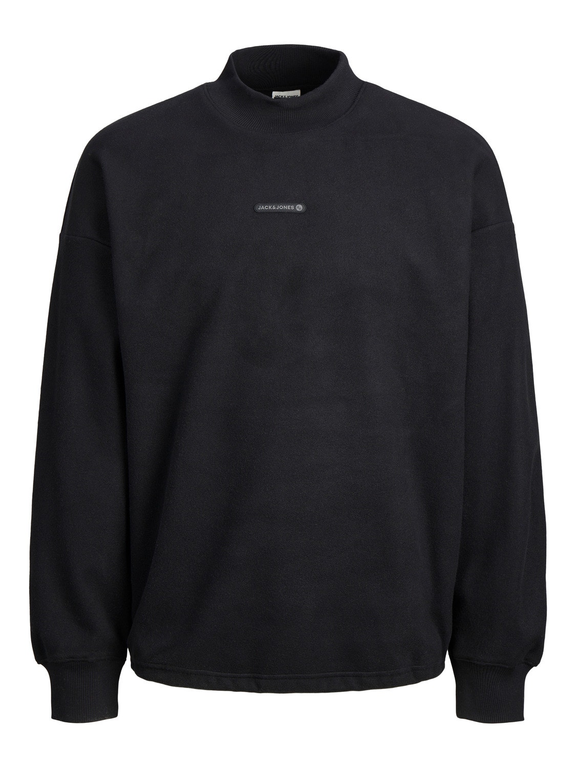 Jack & Jones Logo Crewn Neck Sweatshirt -Black - 12242194