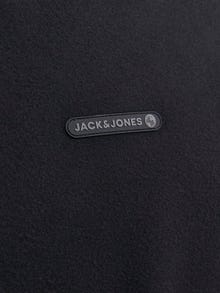 Jack & Jones Logo Crew neck Sweatshirt -Black - 12242194