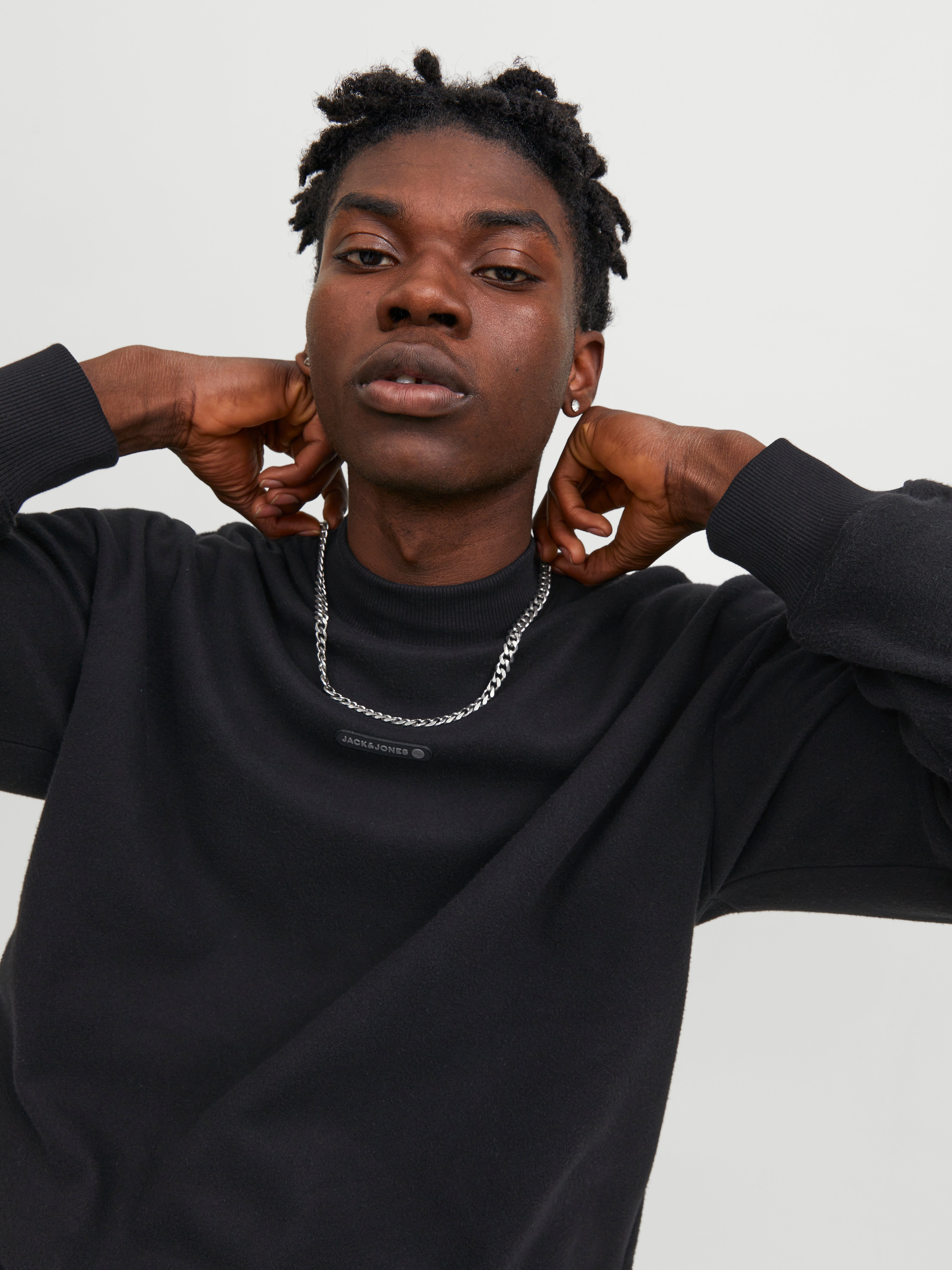 Plain Sweatshirt | Black | Jack u0026 Jones®