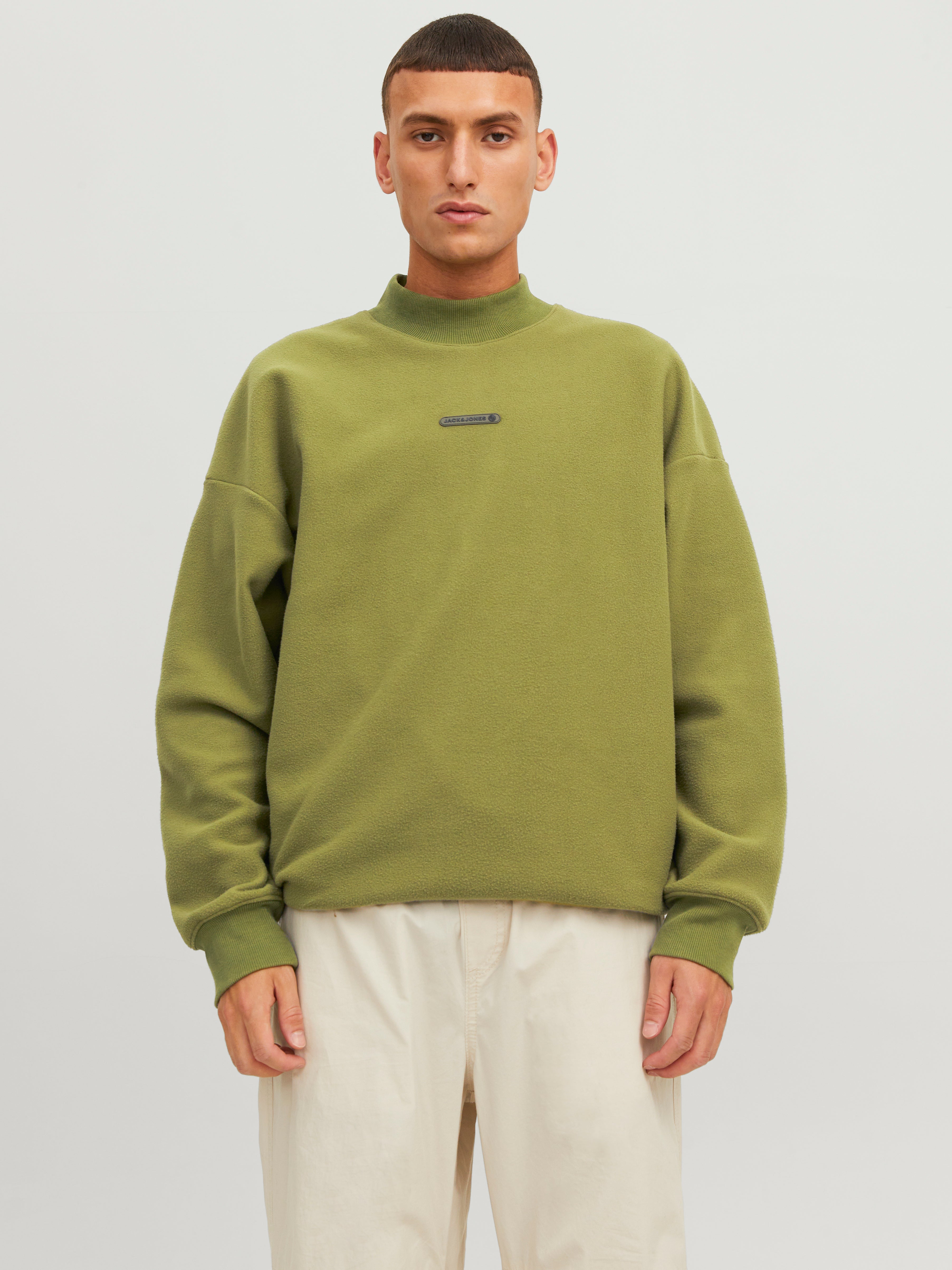 Jack & Jones Logo Crew neck Sweatshirt - 12242194