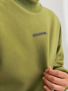Jack & Jones Logo Sweatshirt met ronde hals -Olive Branch - 12242194