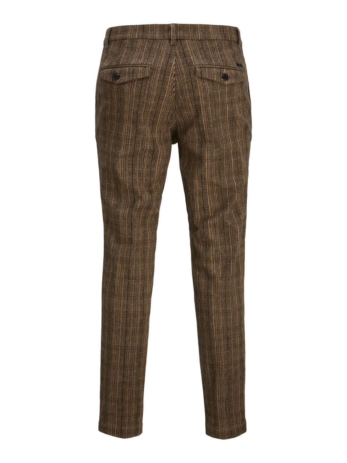 Jack & Jones Puuvillased püksid -Seal Brown - 12242196