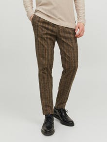 Jack & Jones Calças Chino Carrot fit -Seal Brown - 12242196