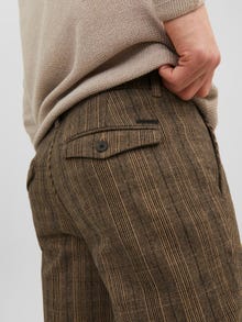 Jack & Jones Παντελόνι Carrot fit Chinos -Seal Brown - 12242196