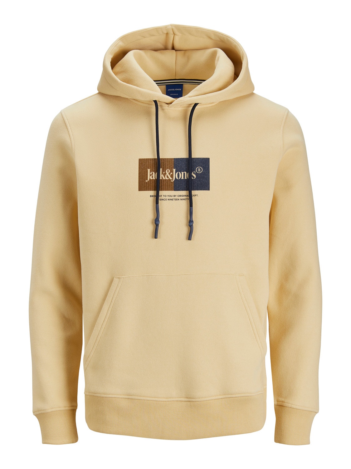 Jack & Jones Felpa con cappuccio Con logo -Reed Yellow - 12242197