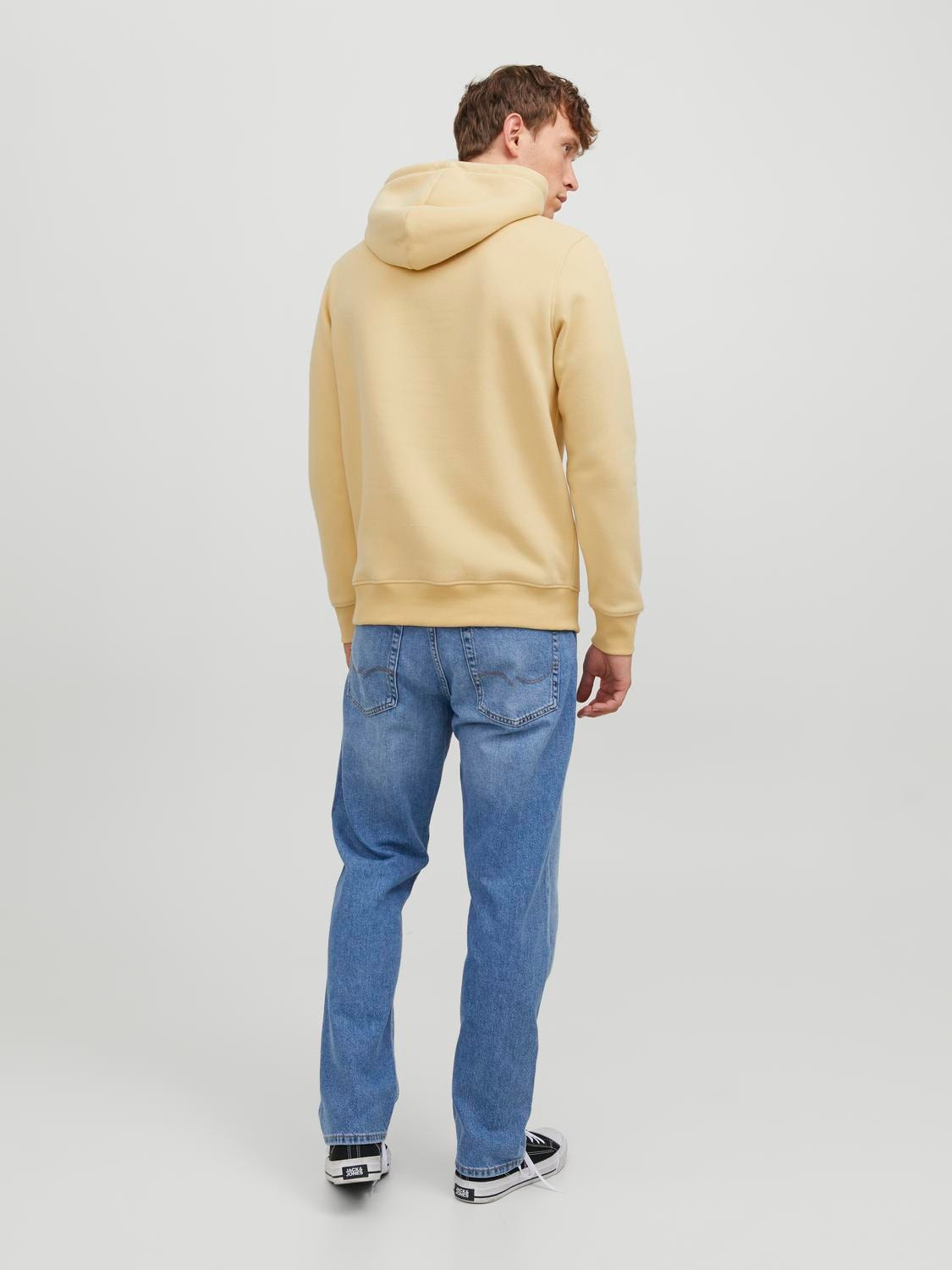 Jack & Jones Felpa con cappuccio Con logo -Reed Yellow - 12242197