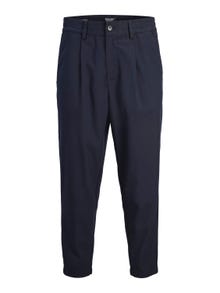 Jack & Jones Παντελόνι Loose Fit Chinos -Navy Blazer - 12242212