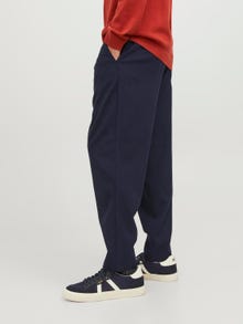 Jack & Jones Loose Fit Puuvillased püksid -Navy Blazer - 12242212