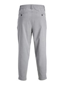 Jack & Jones Calças Chino Loose Fit -Light Grey Melange - 12242212