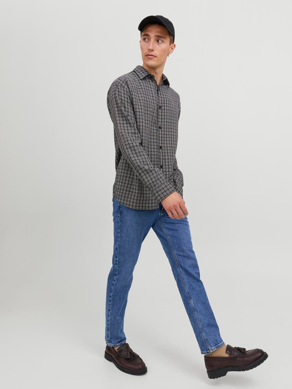 Jack & Jones JJICLARK JJEVAN AM 396 Regular fit Τζιν -Blue Denim - 12242221