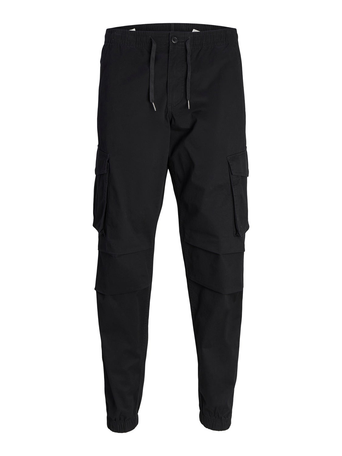 Relaxed Fit Cargo trousers | Black | Jack & Jones®