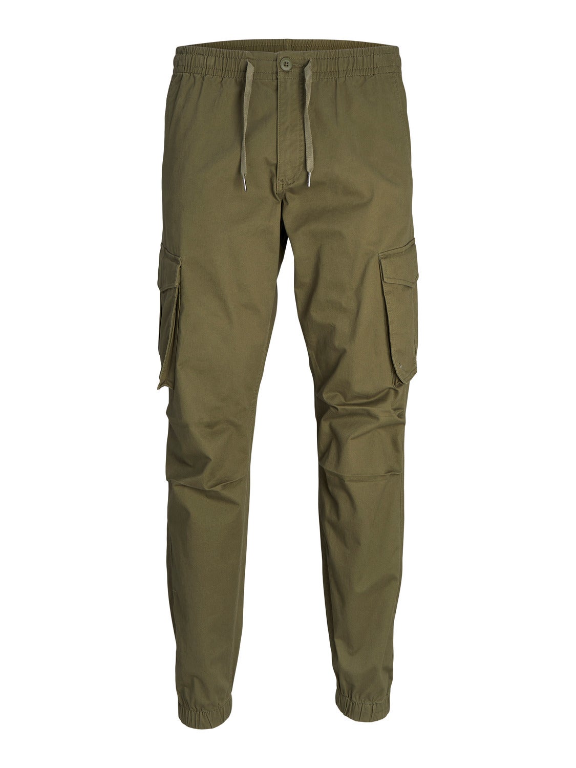 Buy SOJANYA Men Cotton Blend Pista Green Solid Formal Trousers online