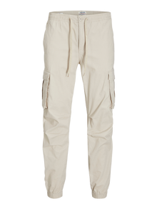 Jack & Jones Krój swobodny Spodnie bojówki -Moonbeam - 12242264