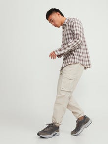 Jack & Jones Krój swobodny Spodnie bojówki -Moonbeam - 12242264