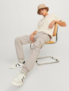 Jack & Jones Παντελόνι Relaxed Fit Cargo -Silver Cloud - 12242264