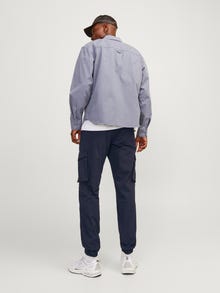 Jack & Jones Avslappnad Cargobyxor -Dark Navy - 12242264