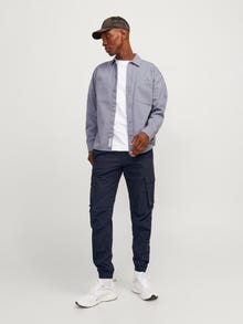 Jack & Jones Avslappnad Cargobyxor -Dark Navy - 12242264