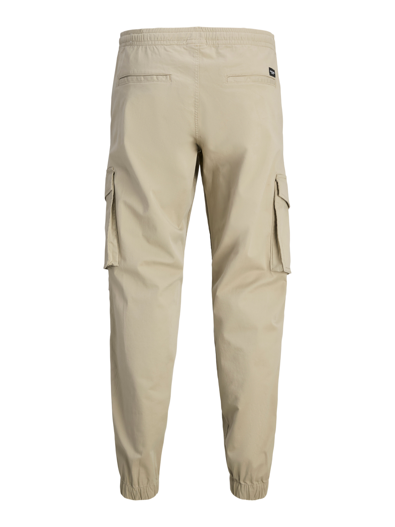 Jack & Jones Intelligence poly cargo pants in black Jack & Jones Intelligence poly cargo pants in black
