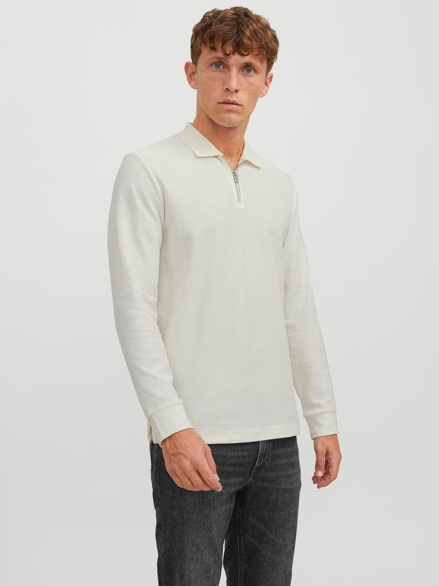 Jack & Jones Bez vzoru Polo límec Tričko - 12242292