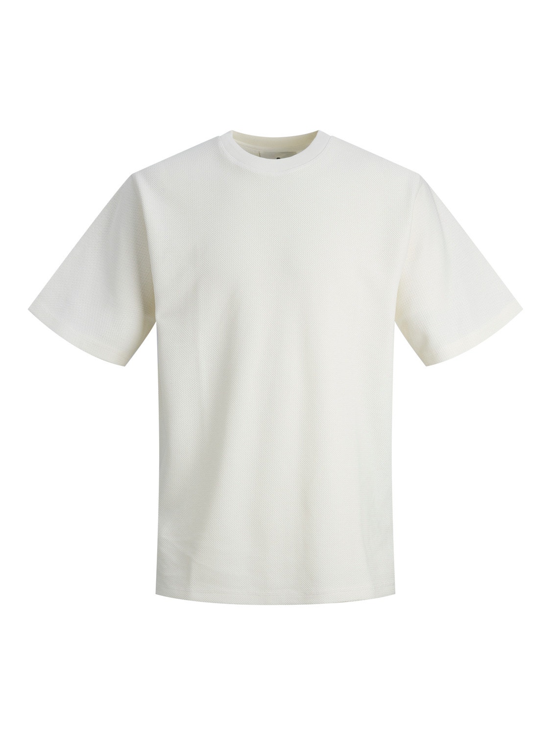 Jack & Jones Plain Crew neck T-shirt -Tofu - 12242295
