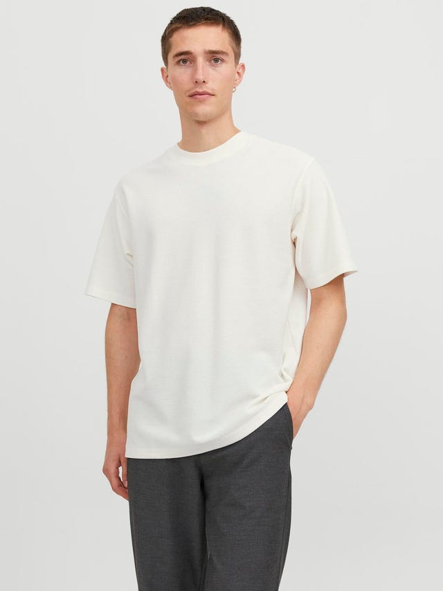 Jack & Jones Bez vzoru Kruhový výstřih Tričko - 12242295