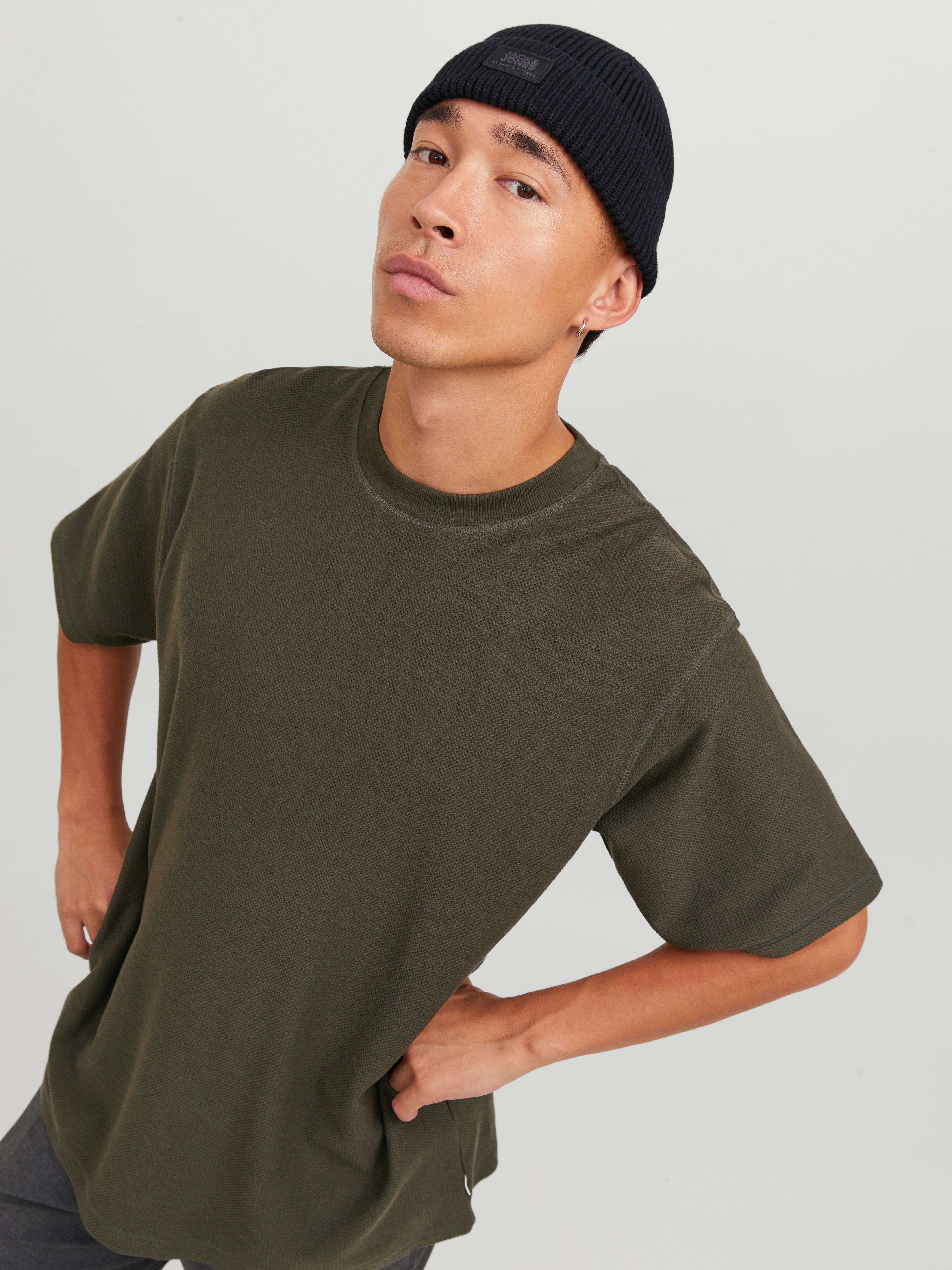 Jack & Jones Plain Crew neck T-shirt - 12242295