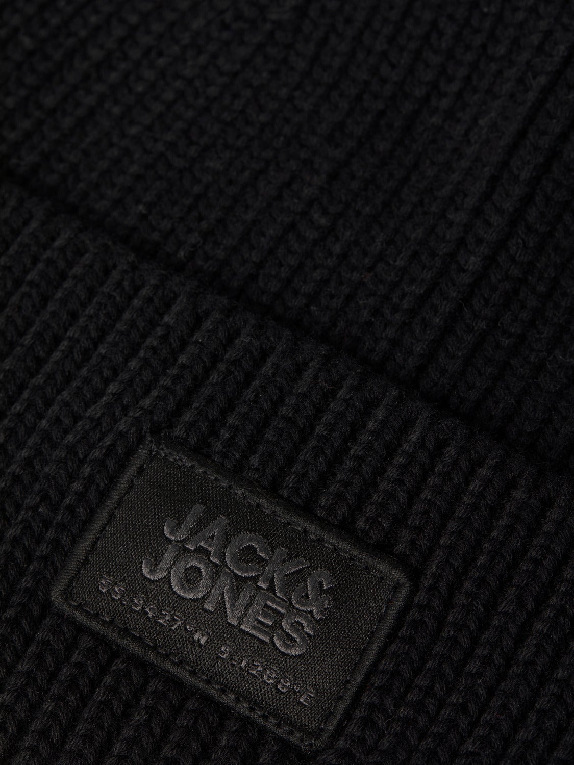 Jack & Jones JACROYAL - Bonnet - black/anthracite 