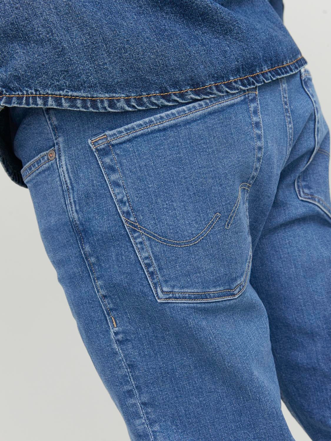 Jack & Jones JJIMIKE JJORIIGINAL AM 385 Tapered fit jeans -Blue Denim - 12242320