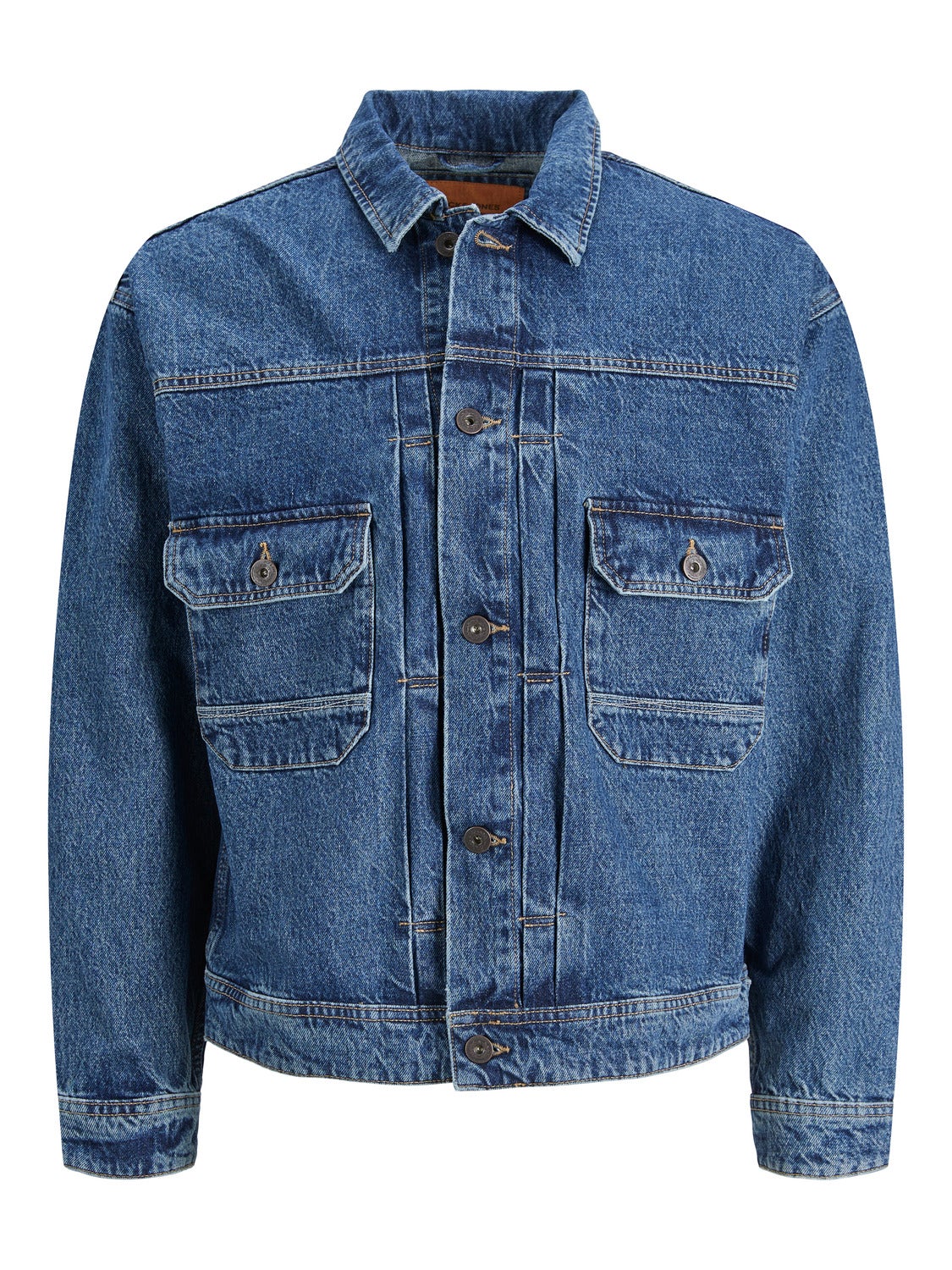 JACK & JONES Blue Vintage Retro Denim Jeans Jacket Size M | eBay