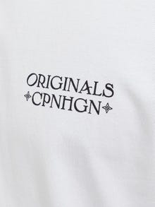 Jack & Jones Camiseta Estampado Cuello redondo -Bright White - 12242350