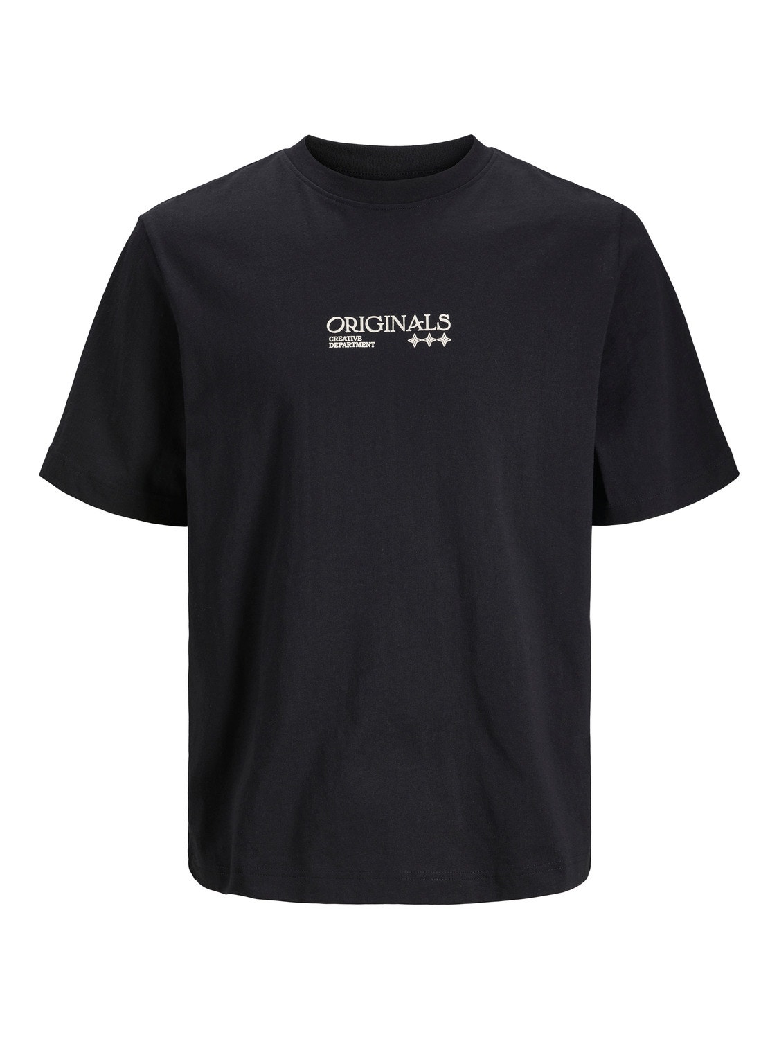 Jack & Jones Gedruckt Rundhals T-shirt -Black - 12242350