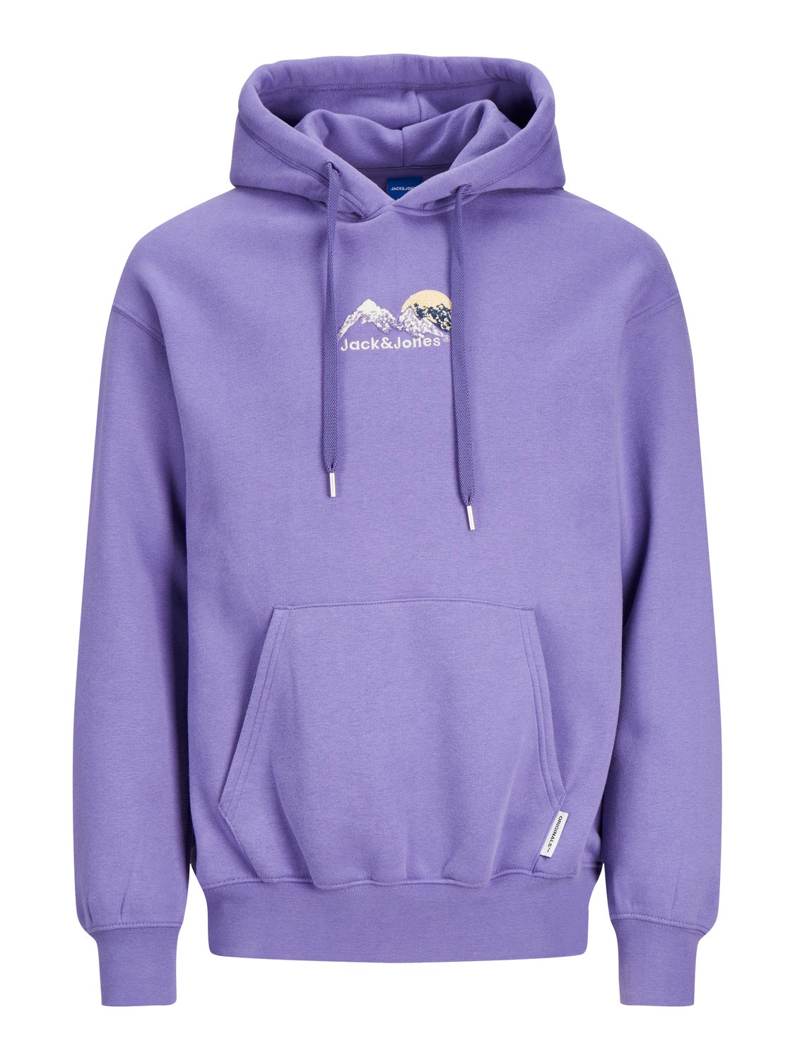 Jack & Jones Gedrukt Hoodie -Twilight Purple - 12242357