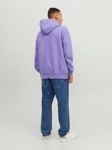 Jack & Jones Gedrukt Hoodie -Twilight Purple - 12242357