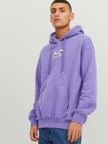 Jack & Jones Hoodie Estampar -Twilight Purple - 12242357