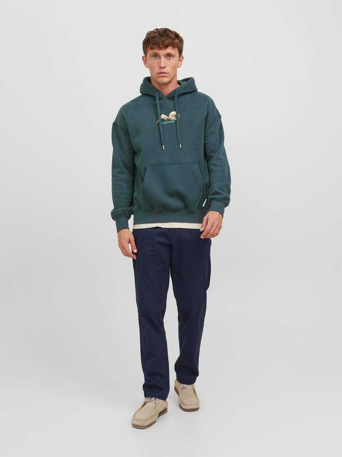 Jack & Jones Nyomott mintás Kapucnis felső -Magical Forest - 12242357