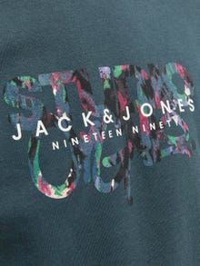 Jack & Jones Printed Crewn Neck Sweatshirt -Magical Forest - 12242366