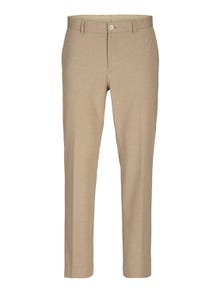 Jack & Jones JPRJONES Slim Fit Tailored Trousers -Travertine - 12242392