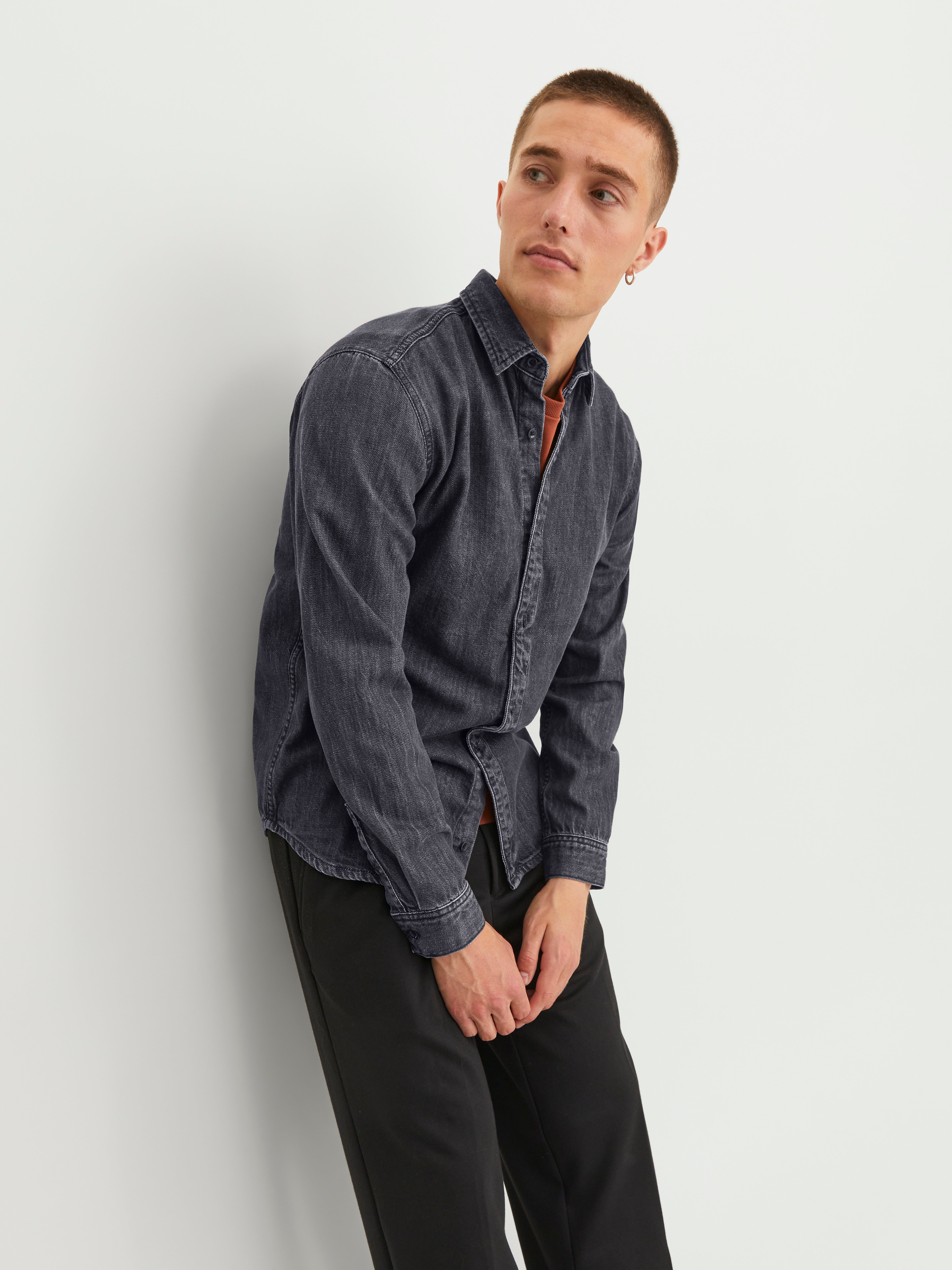 Jack & Jones Regular Fit Denim Shirt - 12242464